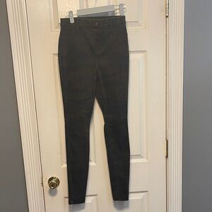 Time and Tru Black Camouflage Jeggings